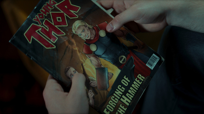 A comic book of Thor