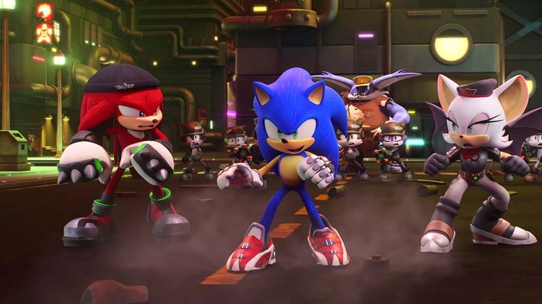 Sonic working with rebel forces