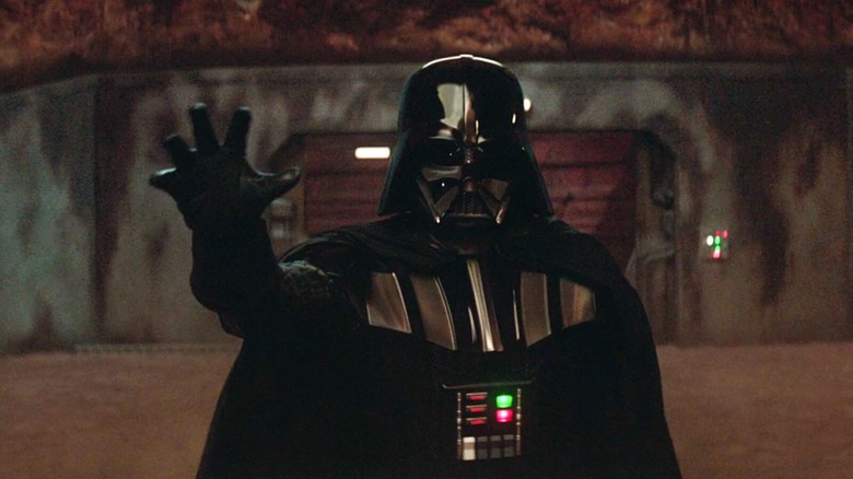 Darth Vader using the Force