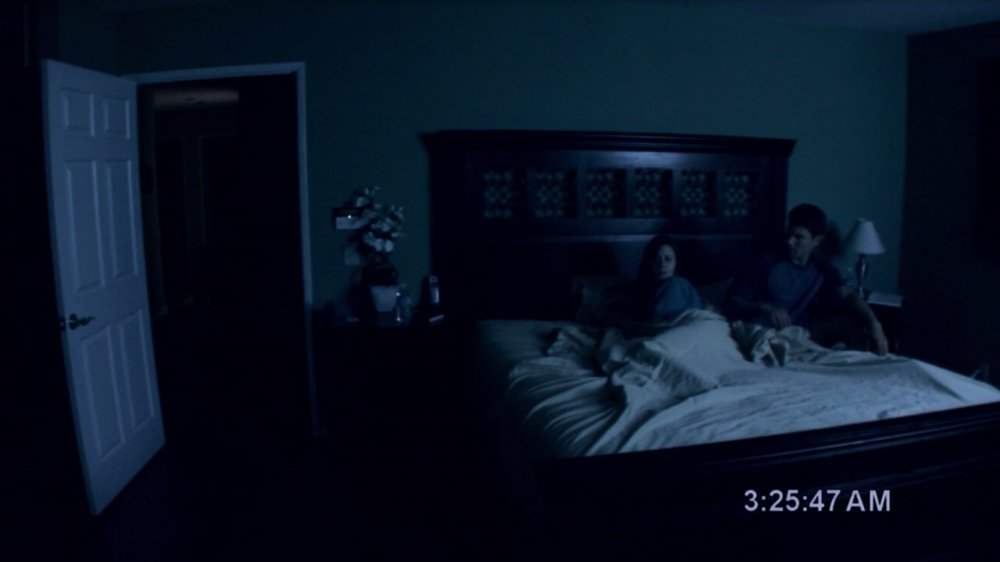 Scene from Paranormal Activity