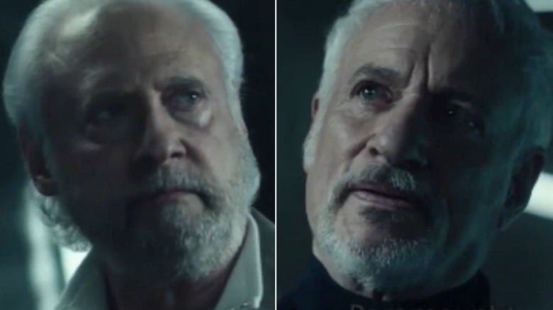 Brent Spiner and John de Lancie exchange favors as Adam Soongh and Q in Star Trek Picard