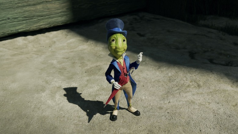 Jiminy Cricket standing