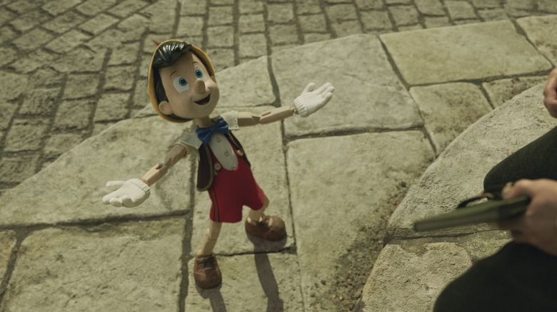Pinocchio standing