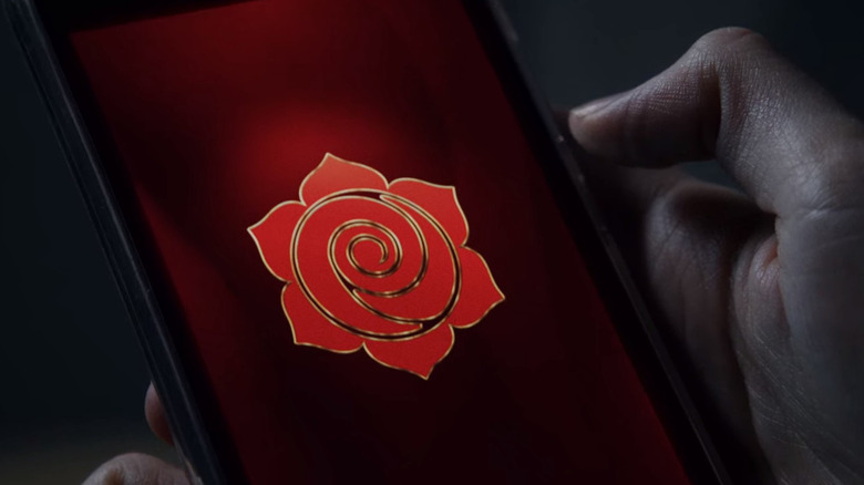 Red Rose app on smartphone