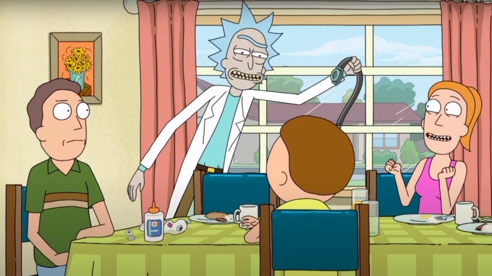Rick and Morty season 4 finale family breakfast
