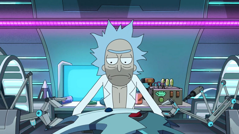 Rick conducts experiments