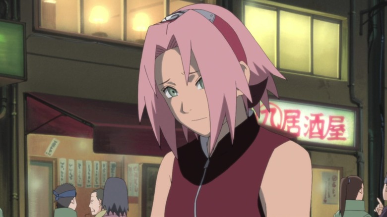 Sakura lonely Road to Ninja: Naruto the Movie