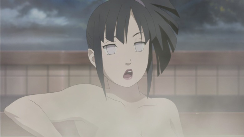 Hinata bathing Road to Ninja: Naruto the Movie