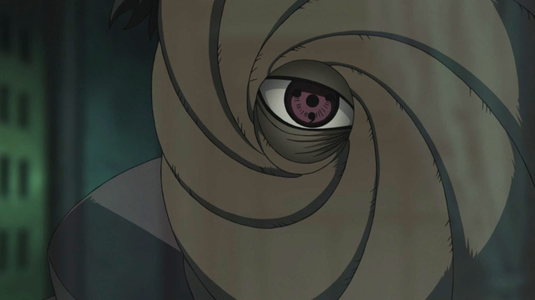 Tobi eye Road to Ninja: Naruto the Movie