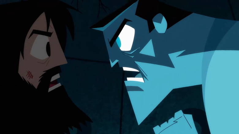 Jack versus Samurai Jack