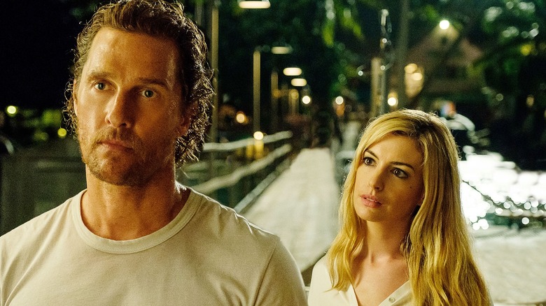 Matthew McConaughey and Anne Hathaway in Serenity