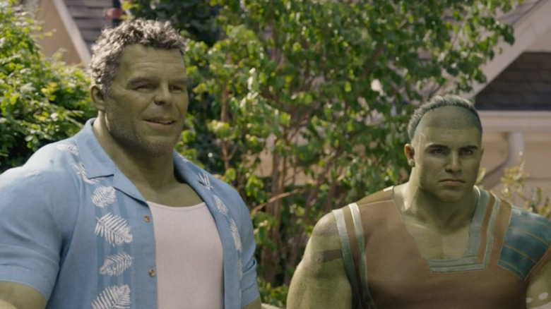 Hulk introducing Skaar