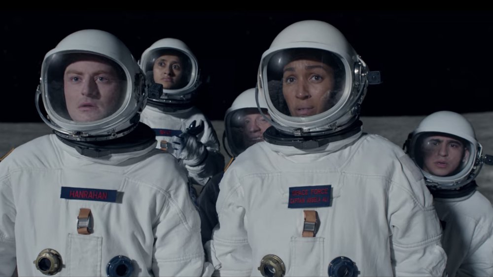 Space Force team on Netflix's Space Force