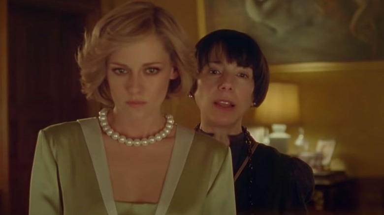 Kristen Stewart  and Sally Hawkins in Spencer