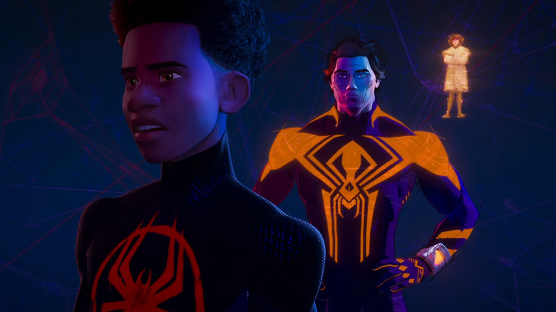 Miguel talks to Miles Morales