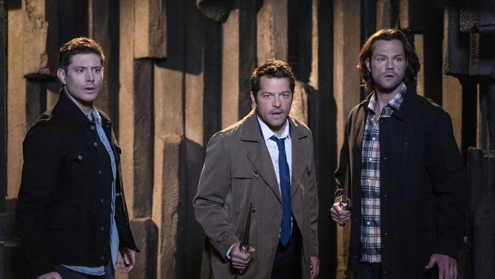 Sam, Dean, and Cas