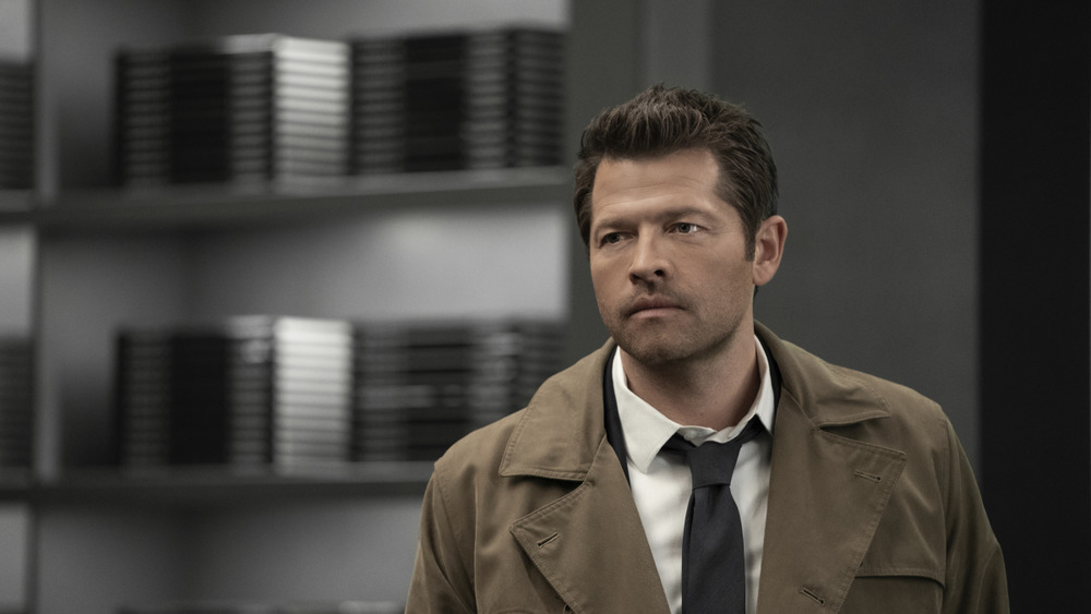 Castiel in Death's library