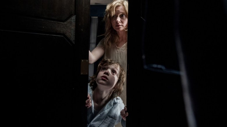 Essie Davis and Noah Wiseman in The Babadook