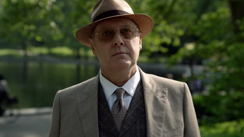 James Spader staring