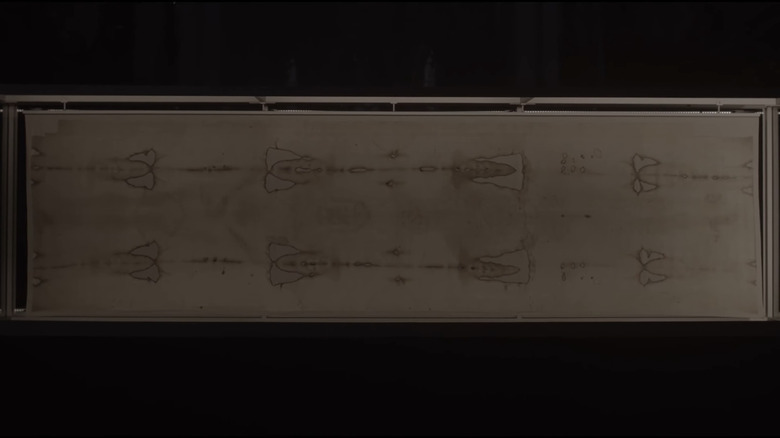 The Shroud of Turin in "The Devil Conspiracy"