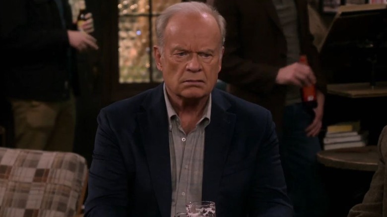 Frasier scowls