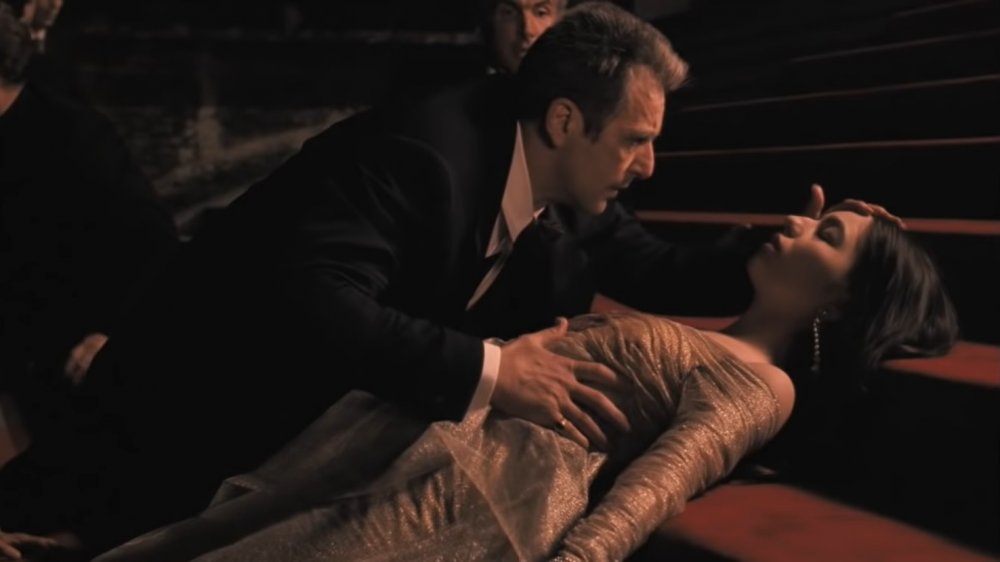 Al Pacino and Sofia Coppola in The Godfather Part III