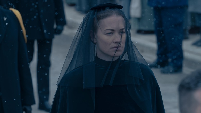 Serena from Handmaid's Tale mourning