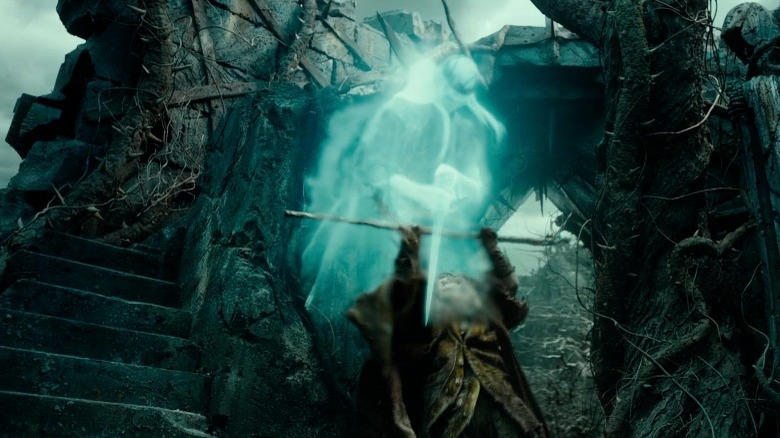 Radagast is attacked by a ghost