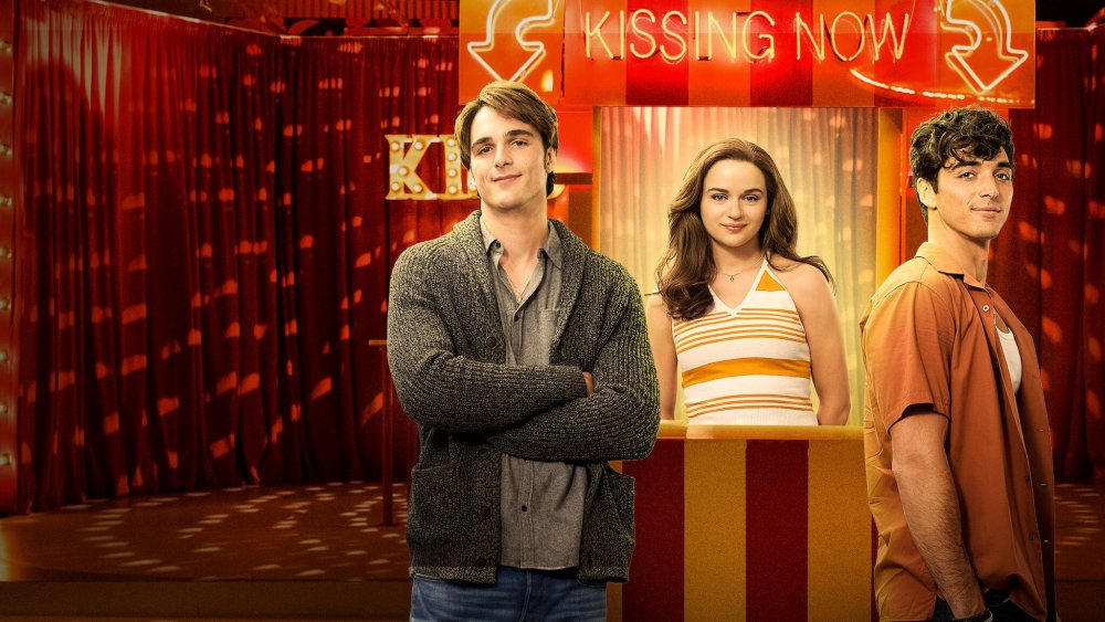 Jacob Elordi, Joey King and Taylor Zakhar Perez in The Kissing Booth 2