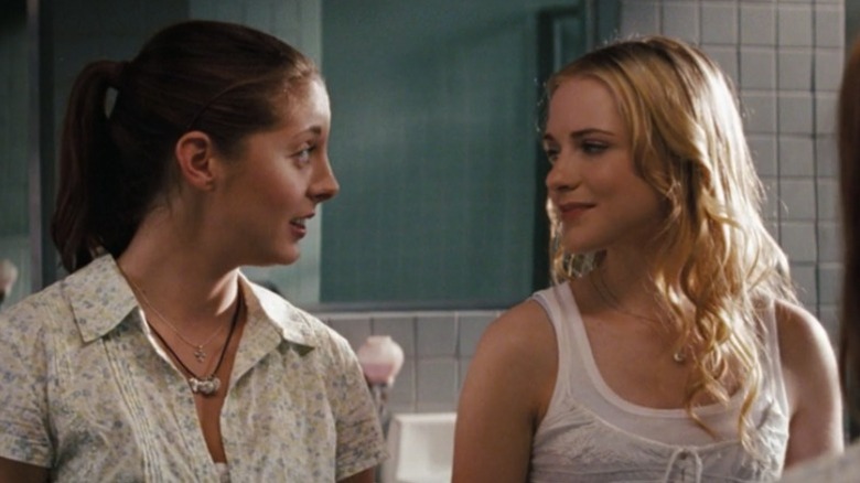 Eva Amurri and Evan Rachel Wood in The Life Before her Eyes