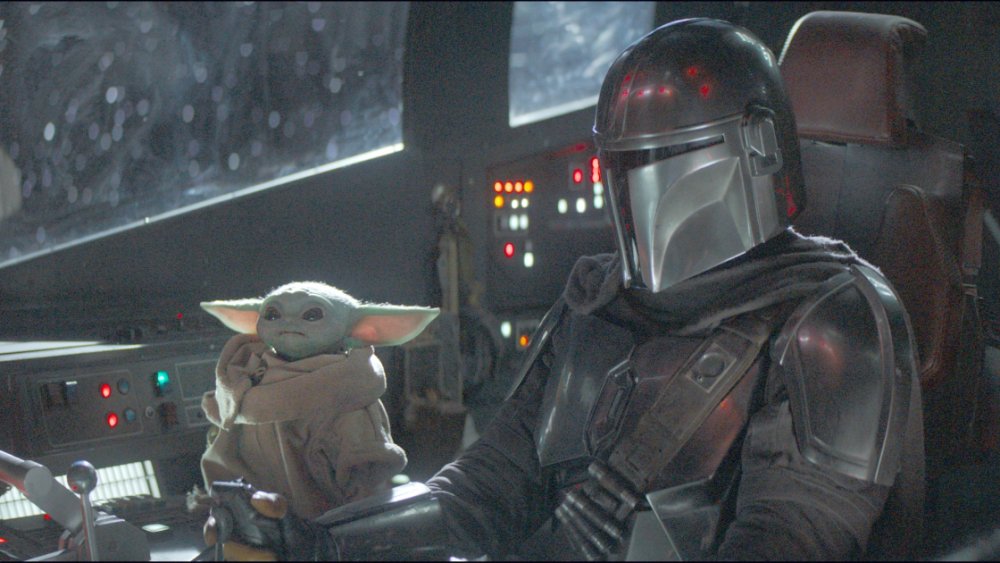 The Mandalorian with baby Yoda, the only thing that matters