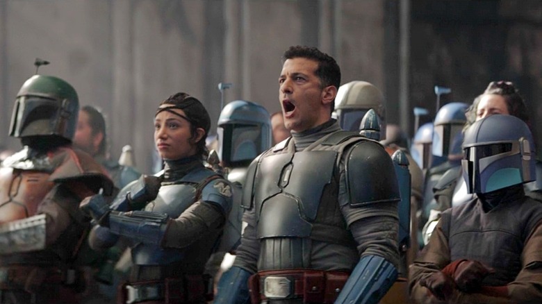 Mandalorians chanting