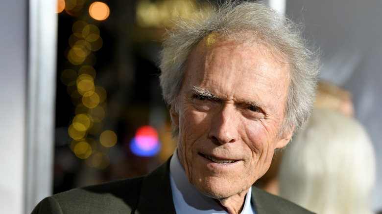 Clint Eastwood looking mildly amused 