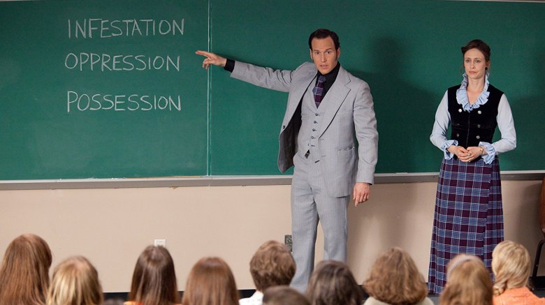 Patrick Wilson and Vera Farmiga in The Conjuring