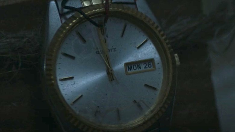 Huck's father's watch