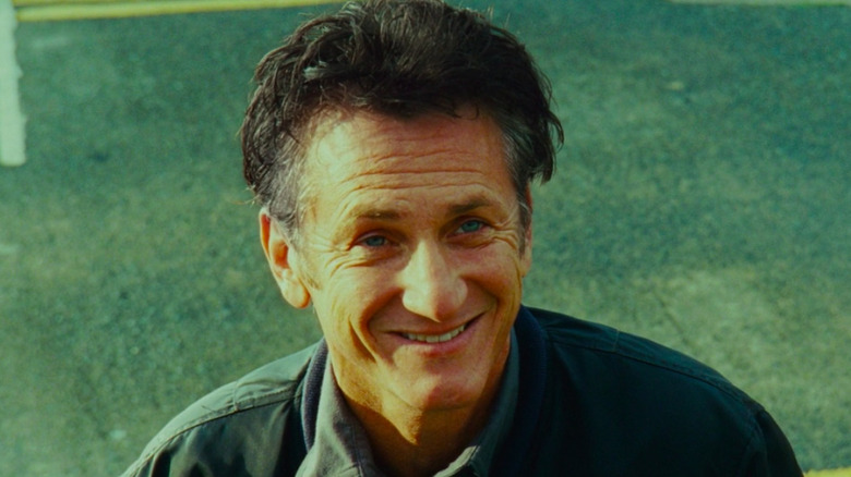 Sean Penn smiles in "This Must Be the Place"