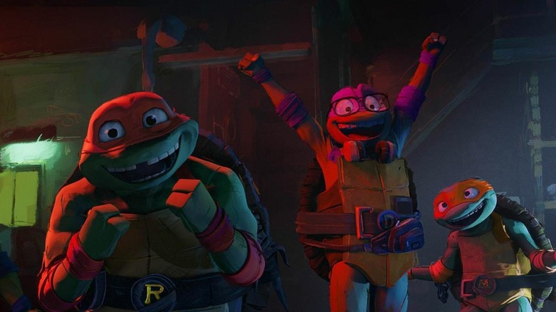 The Turtles smiling, happy