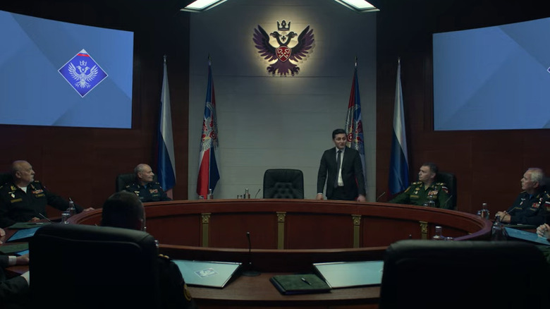 Alexei Petrov in Russian War Room