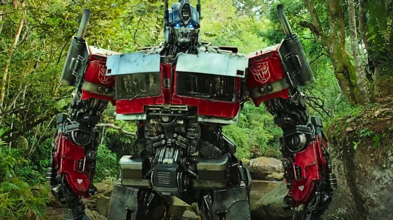 Optimus Prime in the rainforest