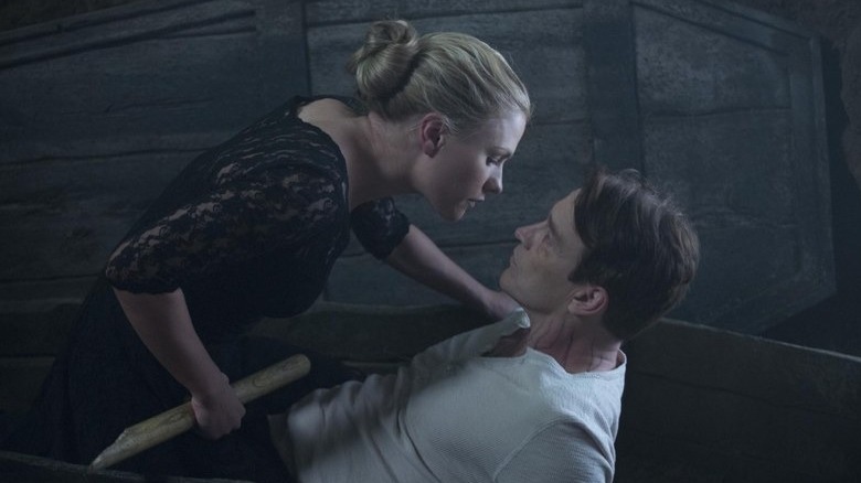 Bill and Sookie during the final episode of True Blood