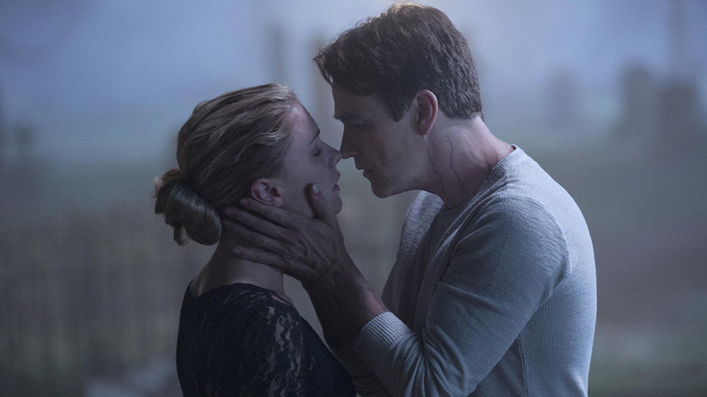 Bill and Sookie embrace one last time in True Blood