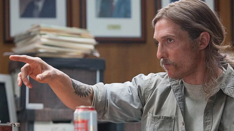 Rust Cohle pointing