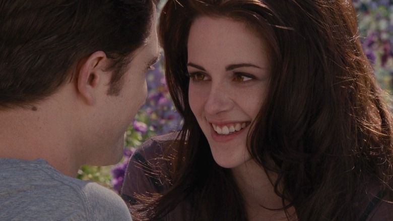 Bella and Edward in the meadow