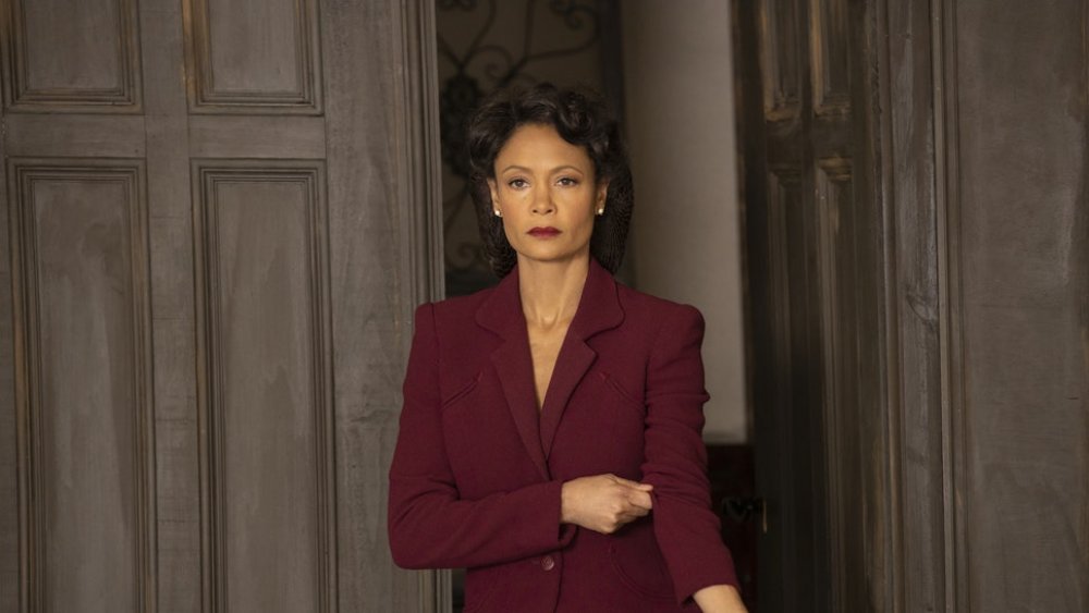 Thandie Newton as Maeve on Westworld