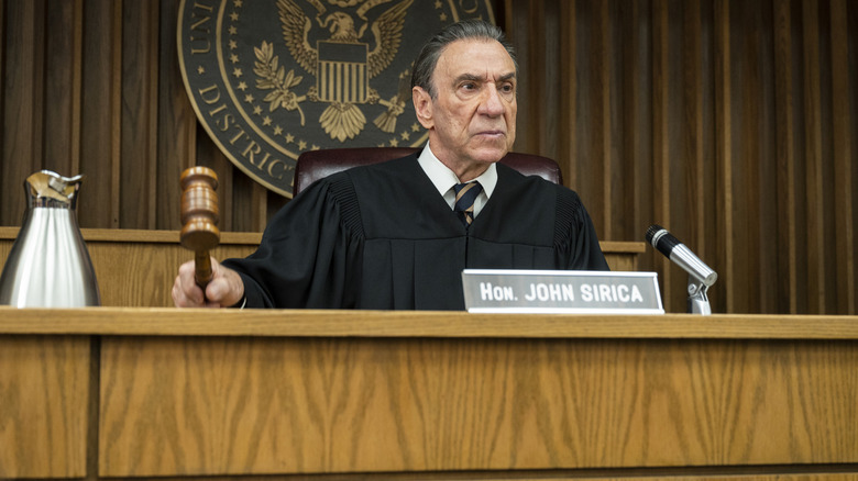 Judge John Sirica on the bench