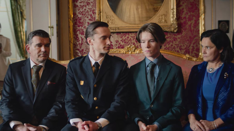 Swedish Royal Family sitting