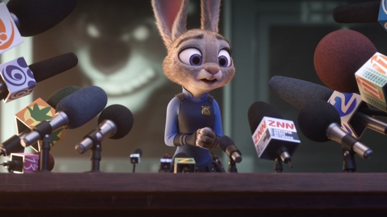Judy speaks press conference