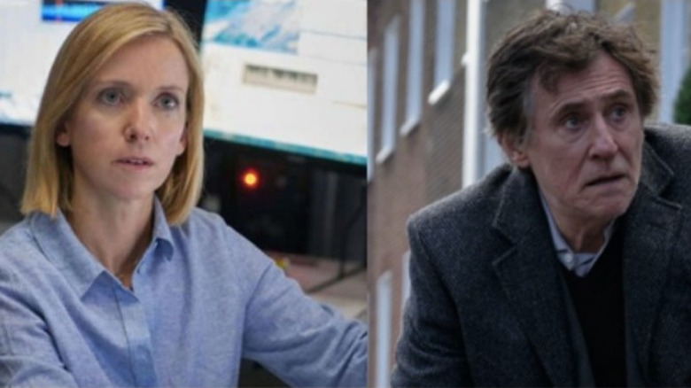 Léa Drucker and Gabriel Byrne War of the Worlds