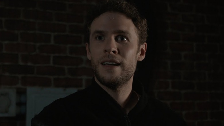 Agent Leo Fitz excited