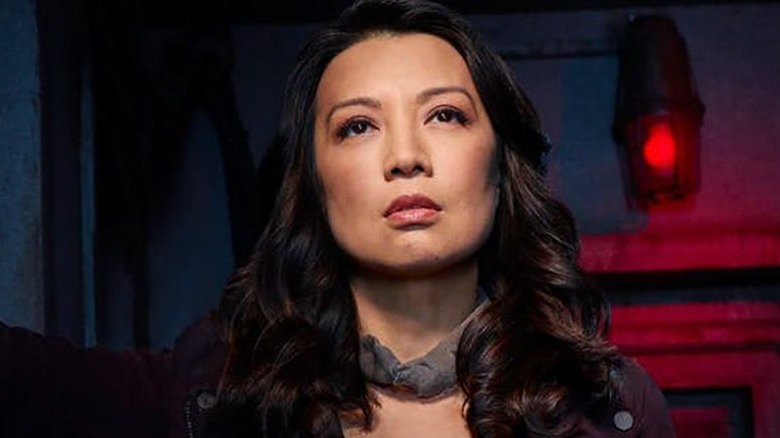 Agent Melinda May glaring